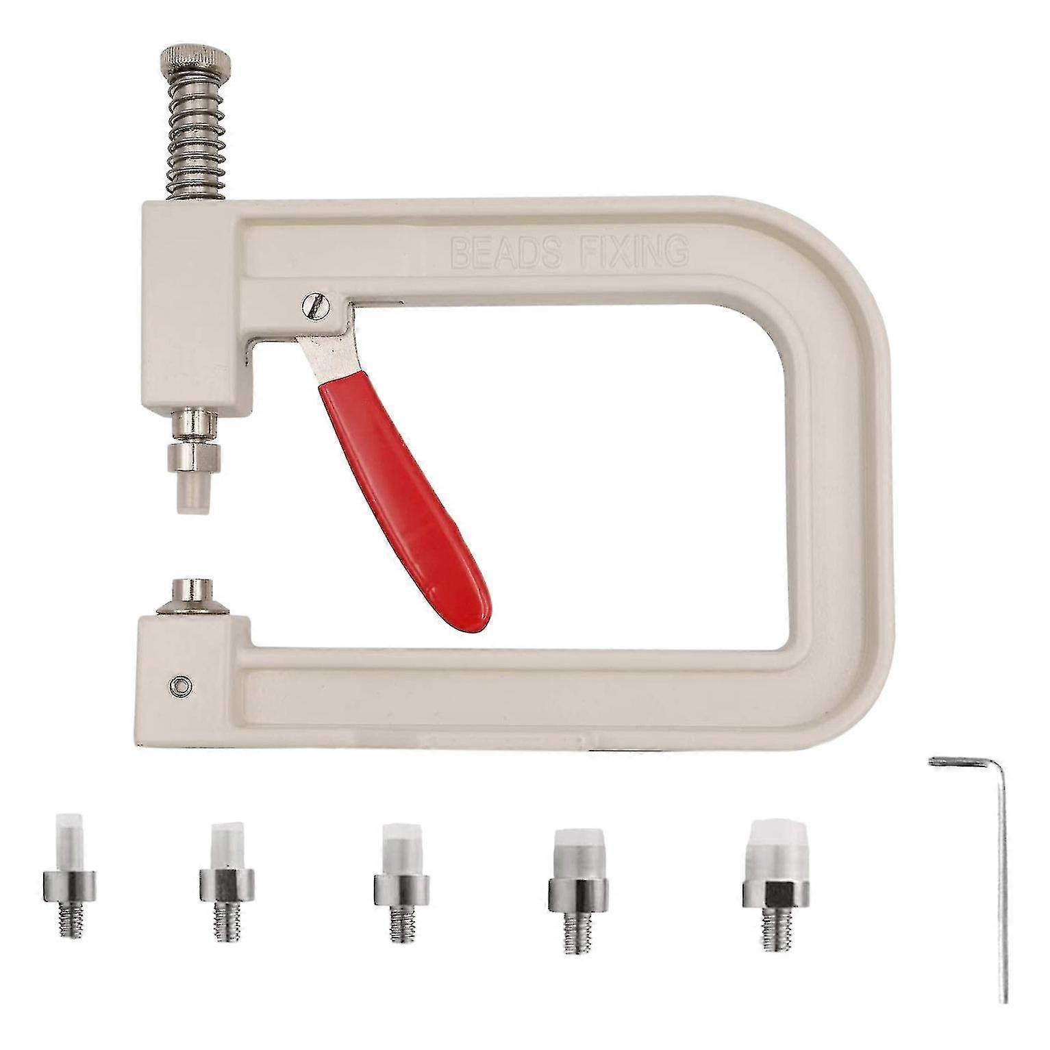pearl setting machine manual nailed bead machine tools with 5 molds