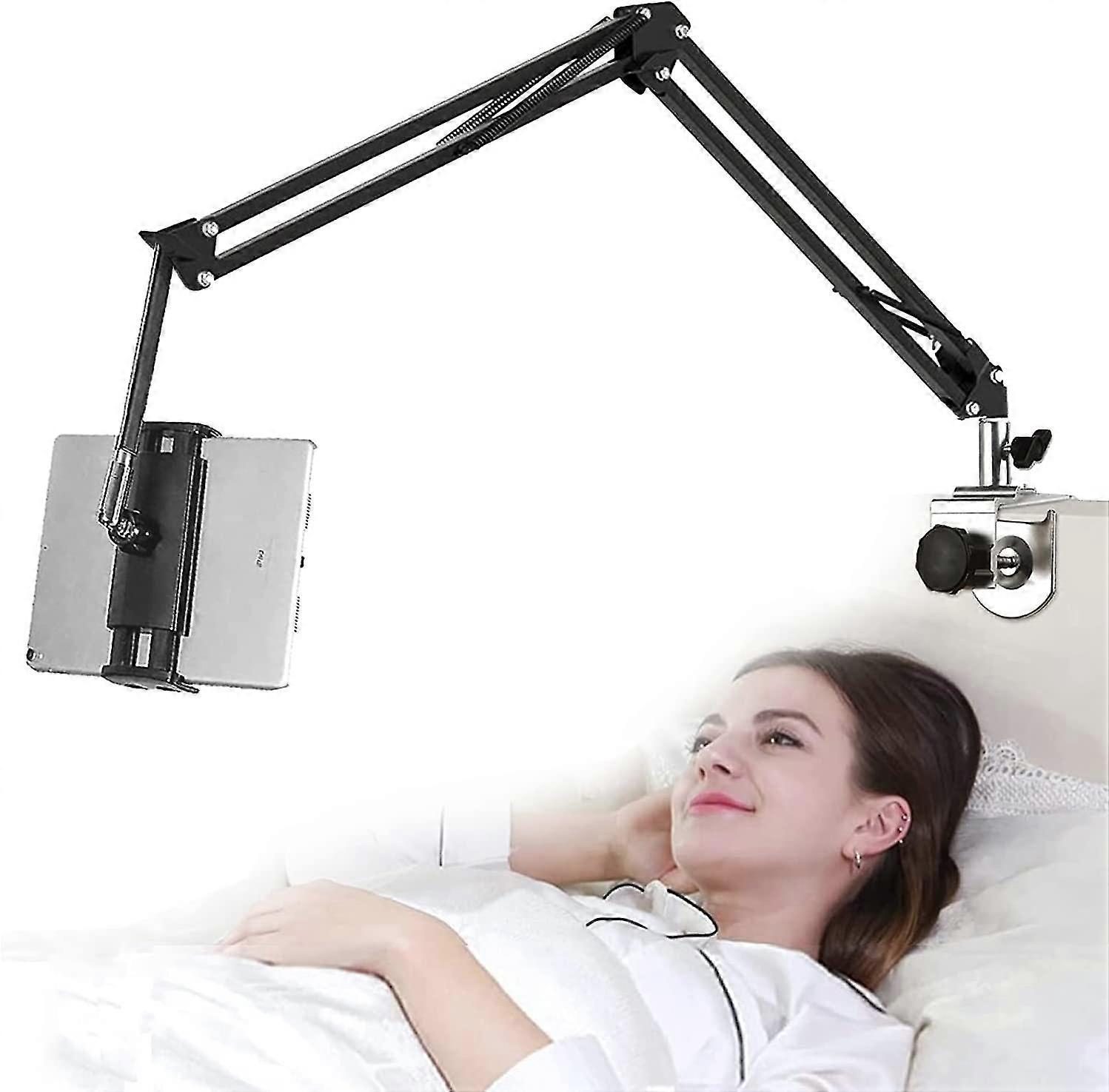 tablet stand, adjustable and foldable, 360 degree rotation for iphone