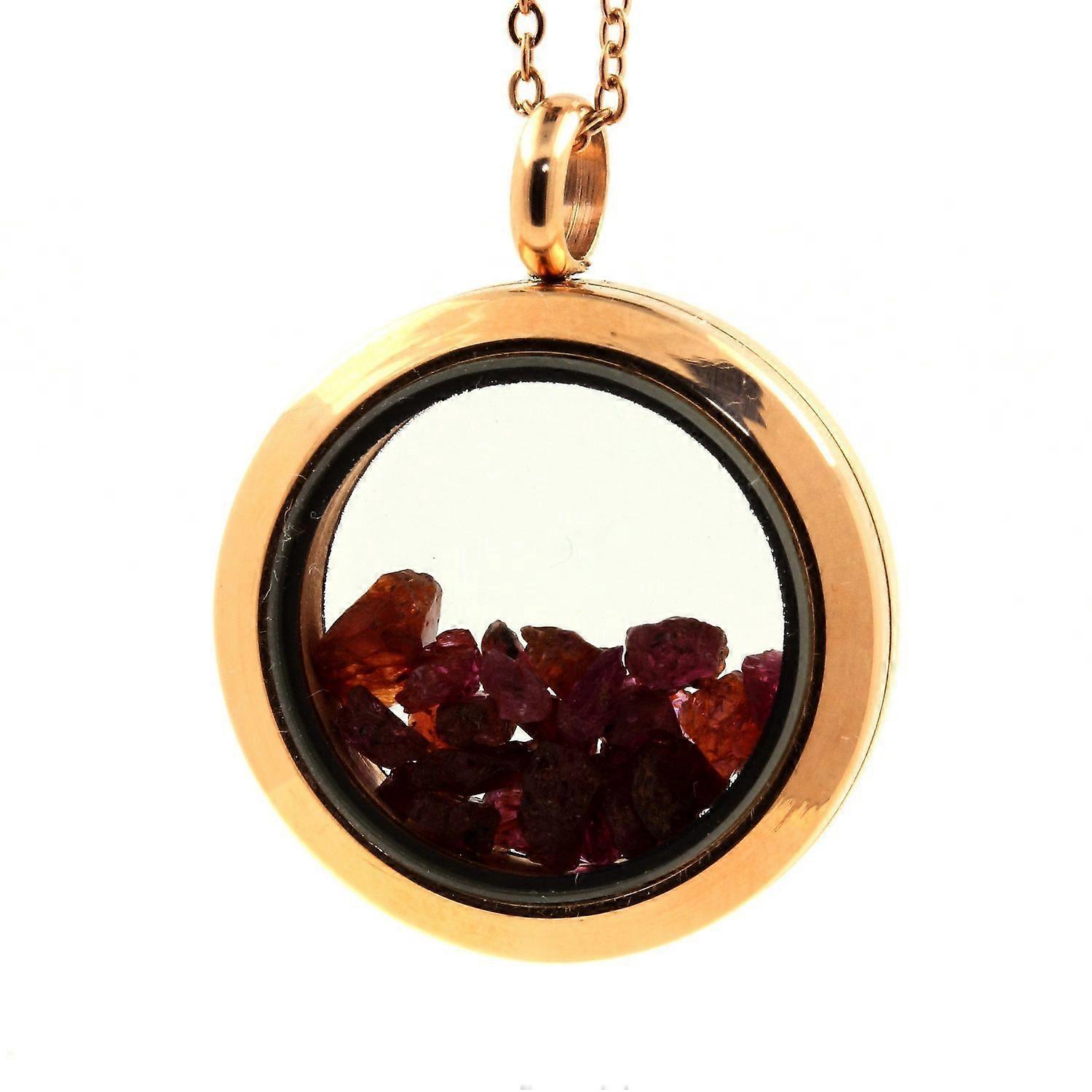 Raw Ruby Necklace
