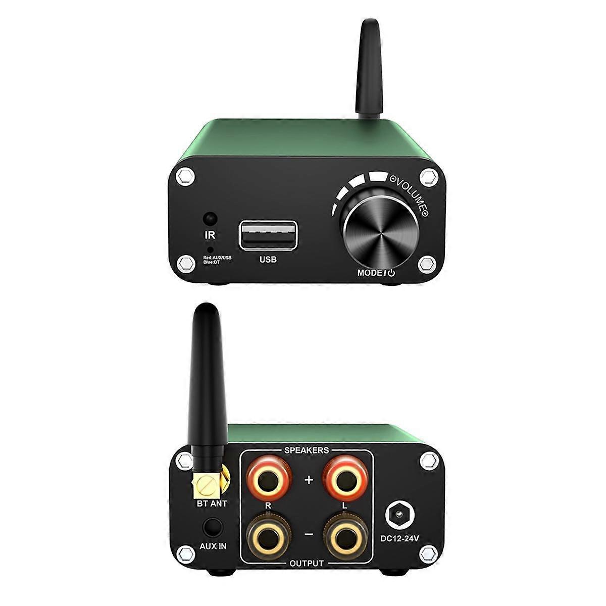 Bluetooth Audio Amplifier TPA3116 Stereo 2.0 Channel Class D Home Theater Amplifier 200W Power Digital Audio Amplifier