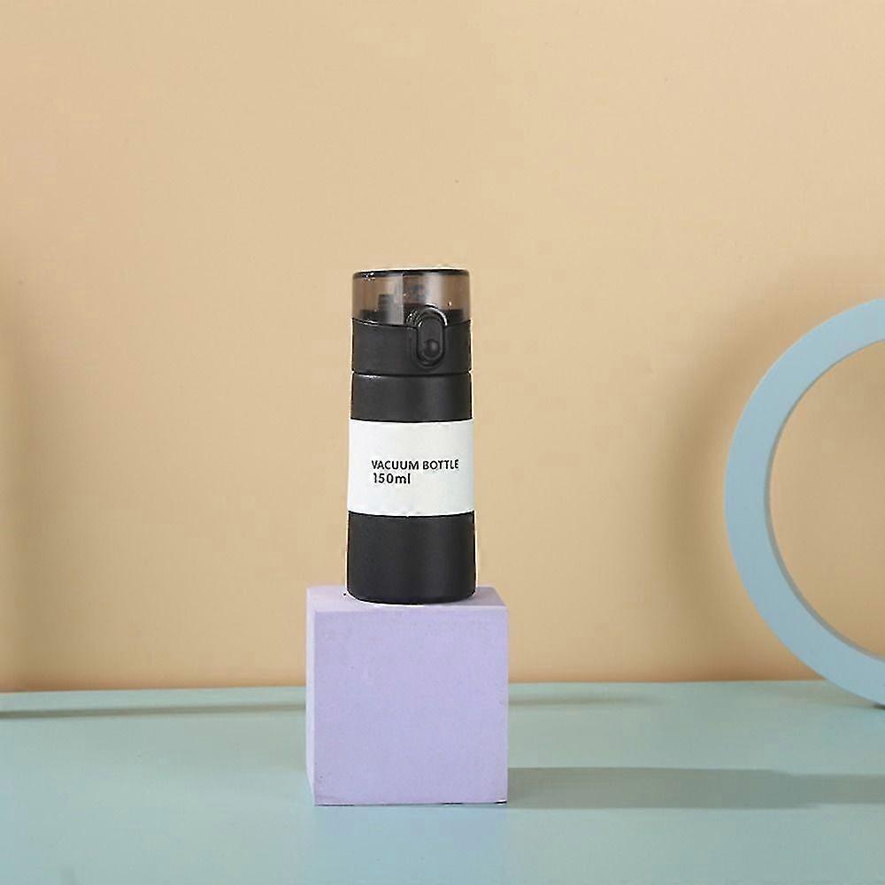 1db 5.07 / 8.45oz Mini csésze, aranyos rozsdamentes acél csésze szalmával, hőszivárgásmentes egygombos nyitócsésze