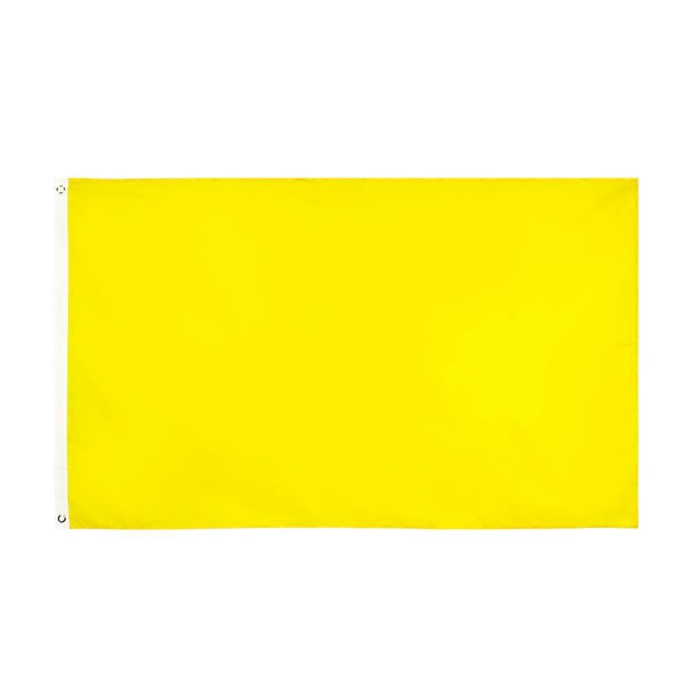 90x150cm 35FT Yellow Flag Banner Tapestry