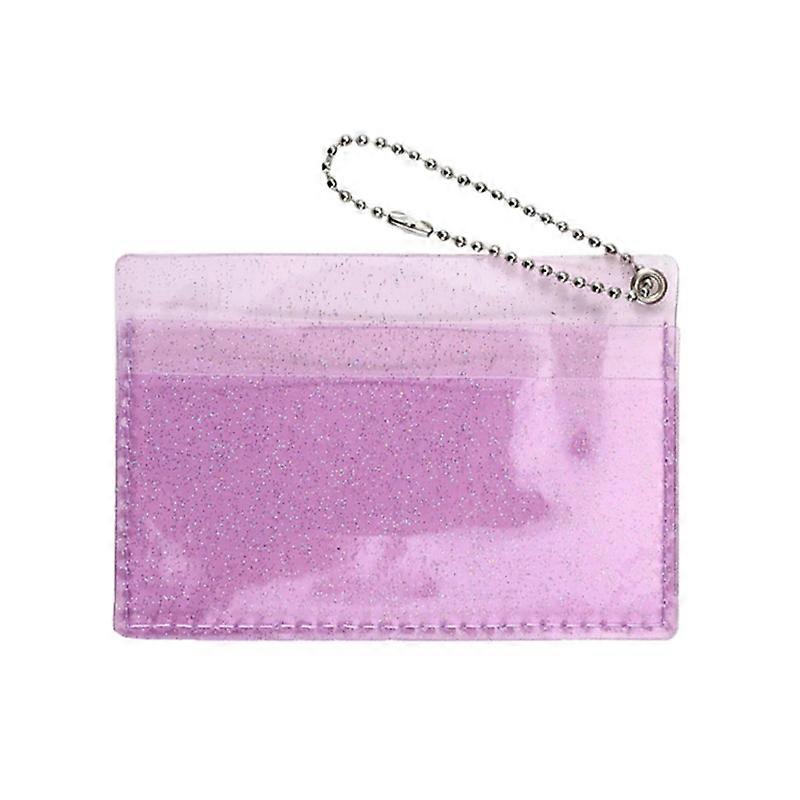 Transparent PVC Jelly Card Holder Case