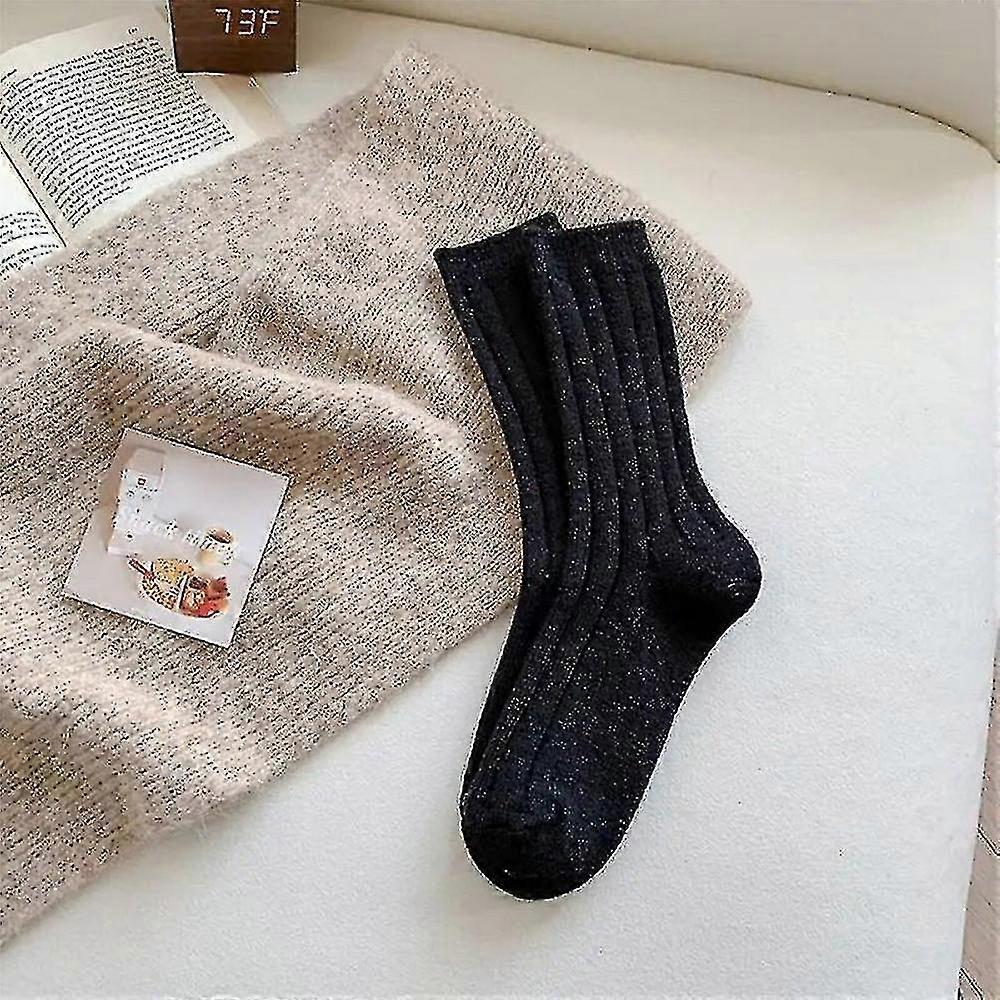 Calcetines de cachemira cálidos cómodos calcetines engrosados calcetines de alta calidad sof