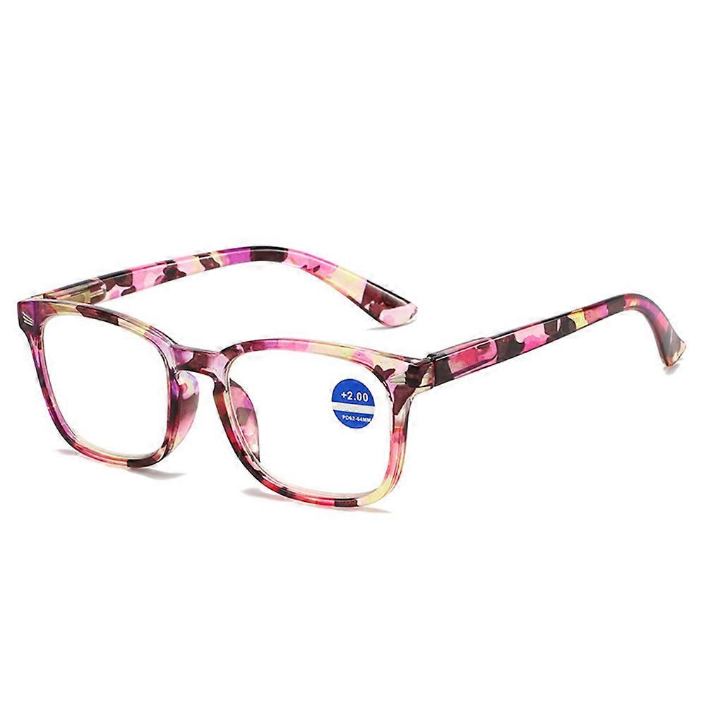Blue Light Blocking Reading Glasses Fashion Style Eyewear for Elderly, +100 To +400