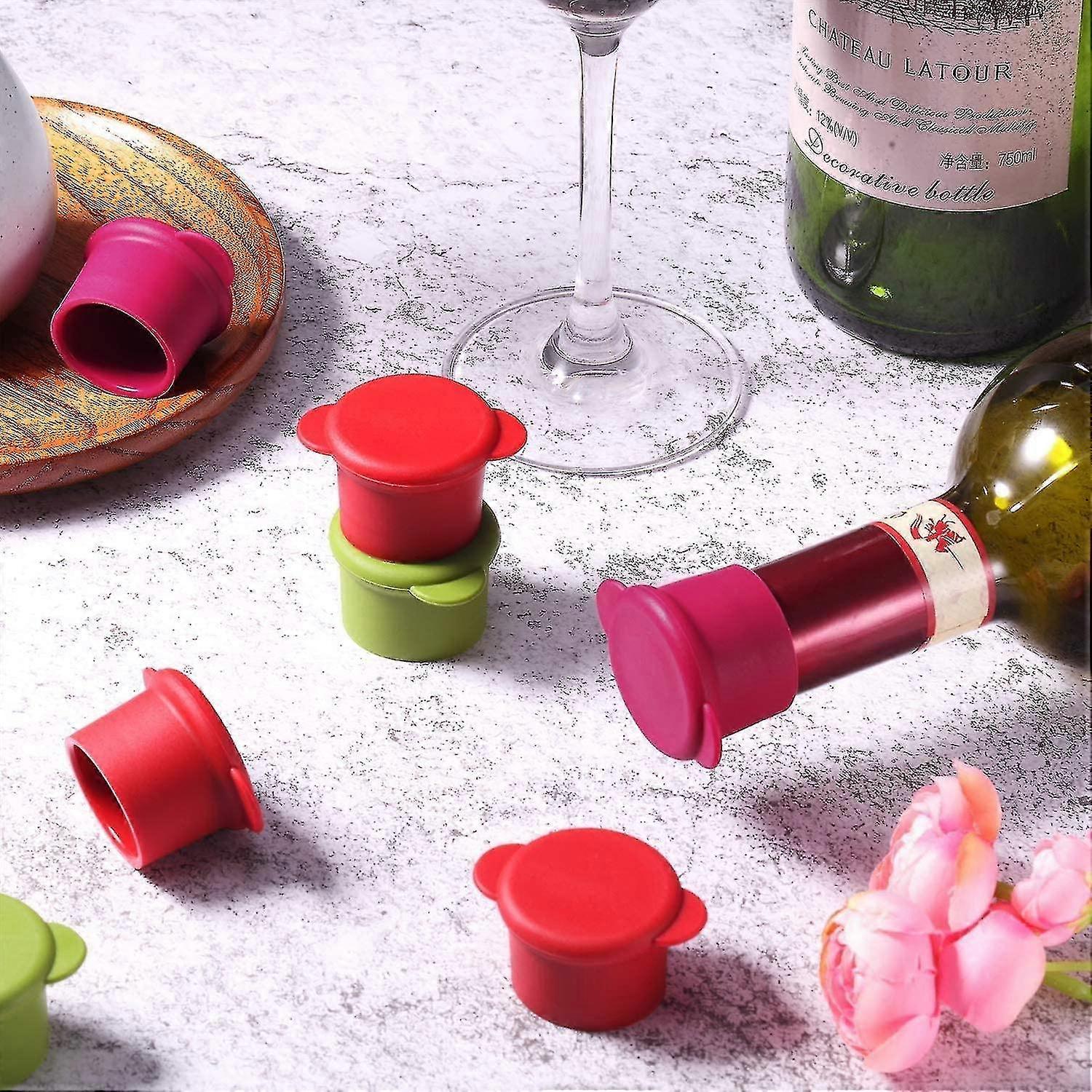 Kitchenware Bottle Caps Reusable And Unbreakable Sealer Covers-5pcs