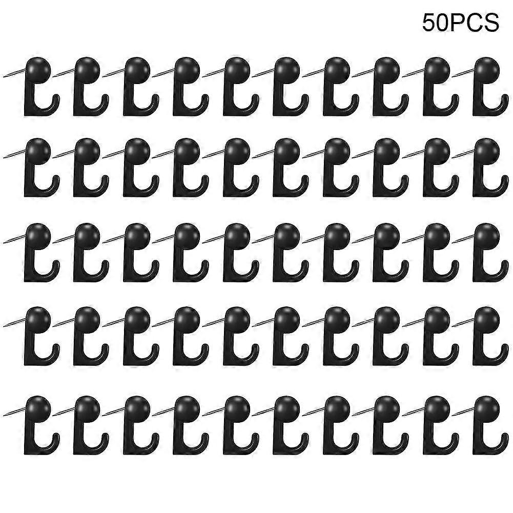 50pcs Thumb Tacks Reusable Cork Board Classroom Push Pin Bulletin Hook