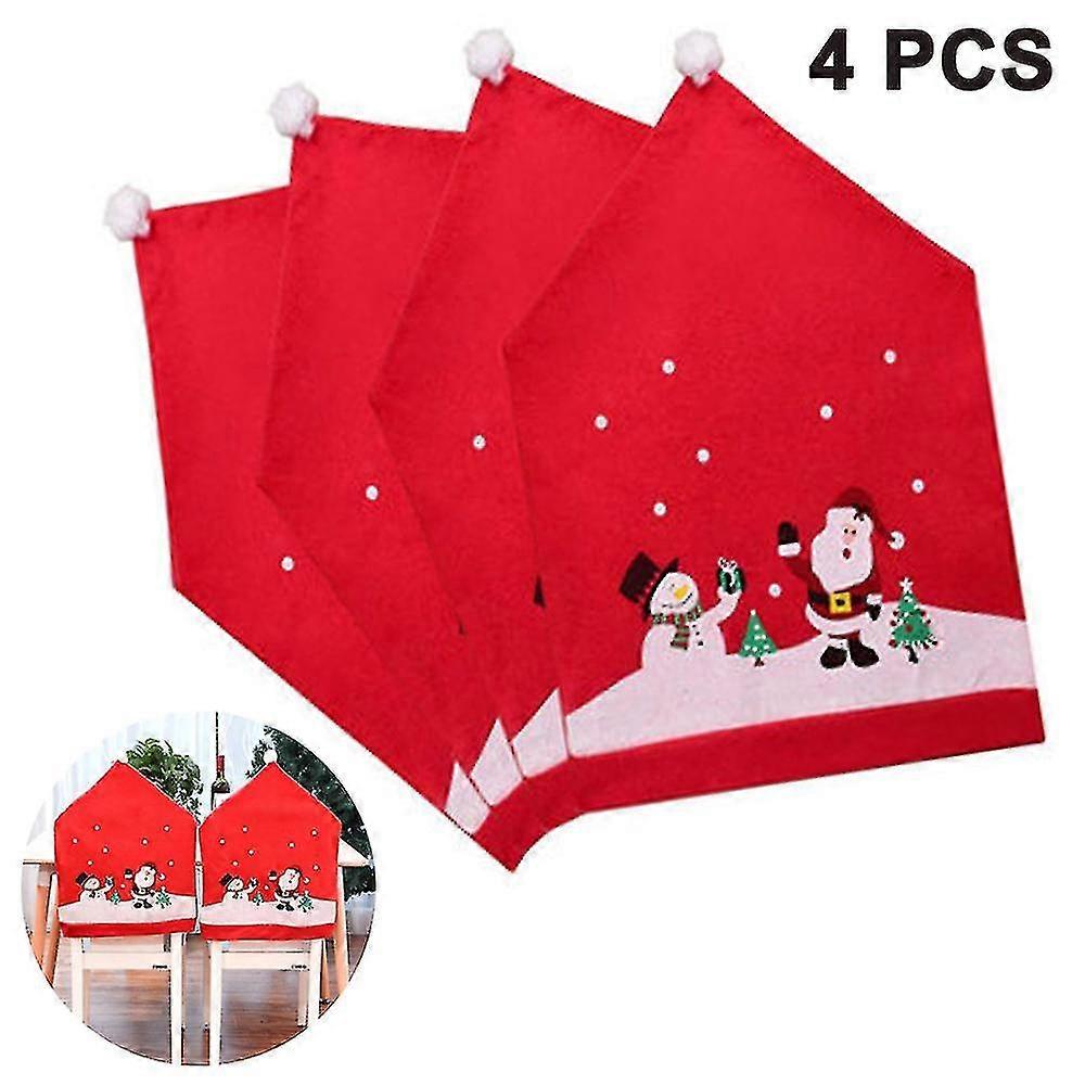 Stretch Dining  Covers Party Decoration 4pcs