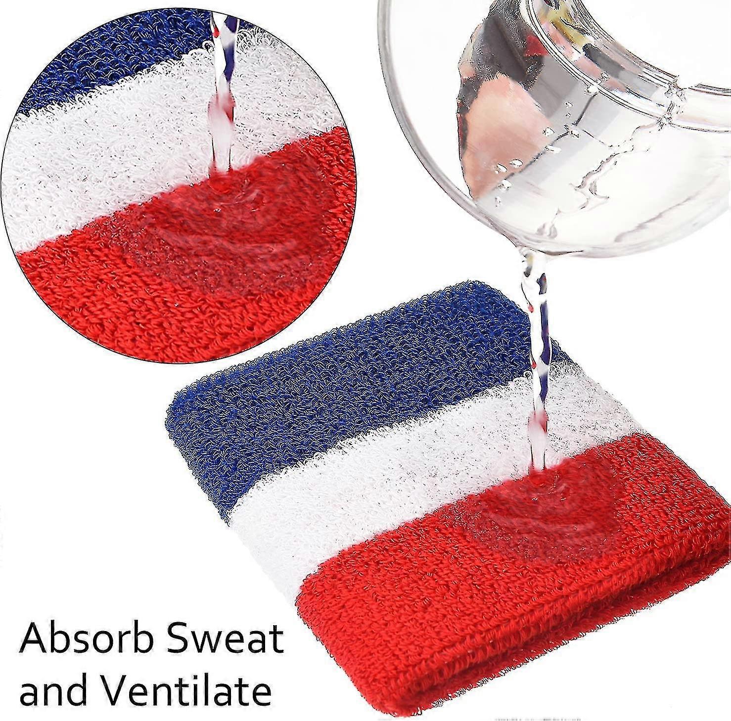 Sweatbands Set, Includes Sports Headband