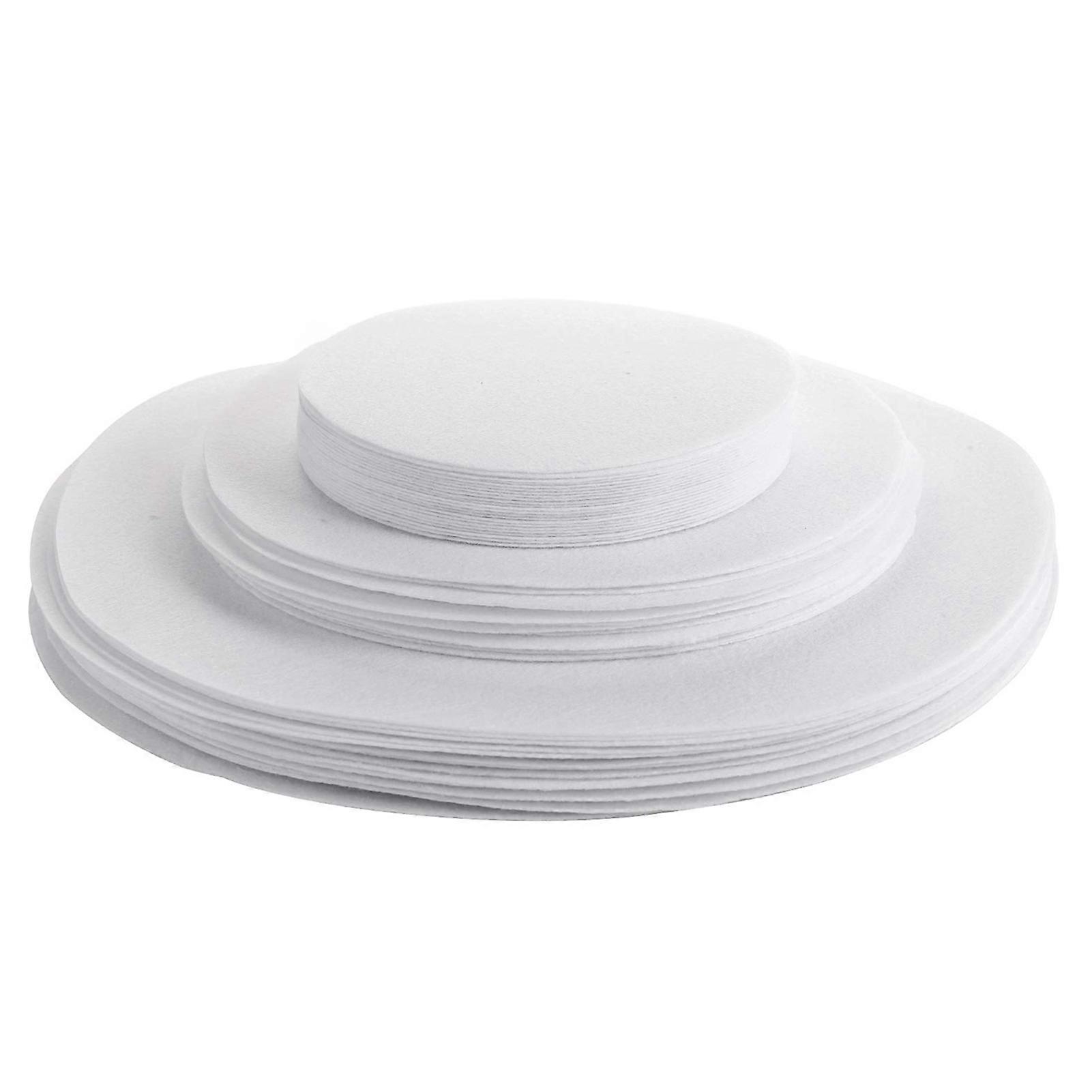 60Pcs Set Felt Plate Dividers 3 Sizes Thick Round Stackable Cookware Pan China Dish Separators Pads Mats Protectors Kitchen Supplies KAESI