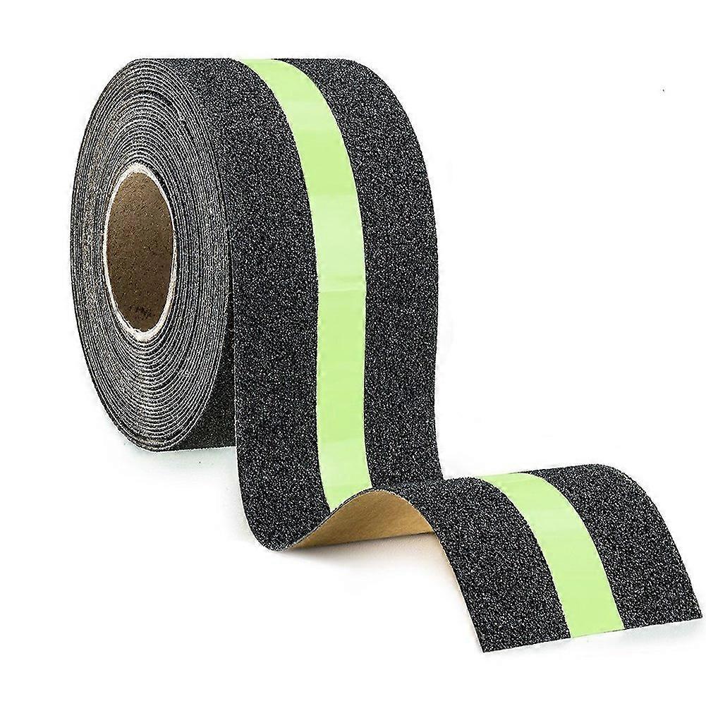 5 cm x 5 m Non-Slip Tape, Luminous Strip Waterproof Self-Adhesive Anti-Upturned Tape for Stairs Steps
