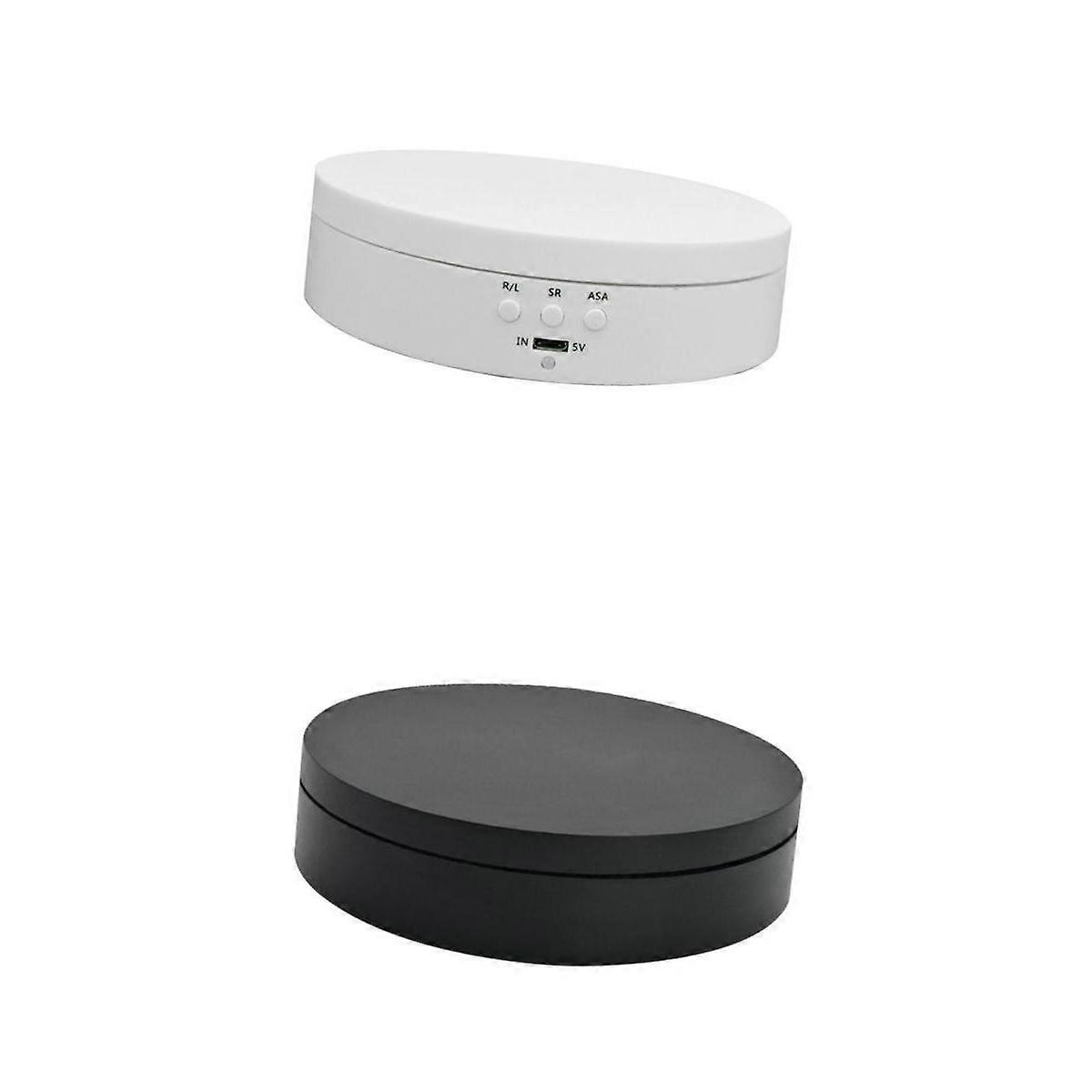 2 stücke 360 Grad Elektrische Rotierenden Display-ständer Display Plattenspieler