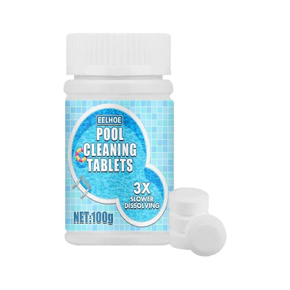1pc Newest Swimming Pool Effervescent Cleaning Tablet In Addition Disinfection Multi-functional Cleaner For Wards Pets Kitchens