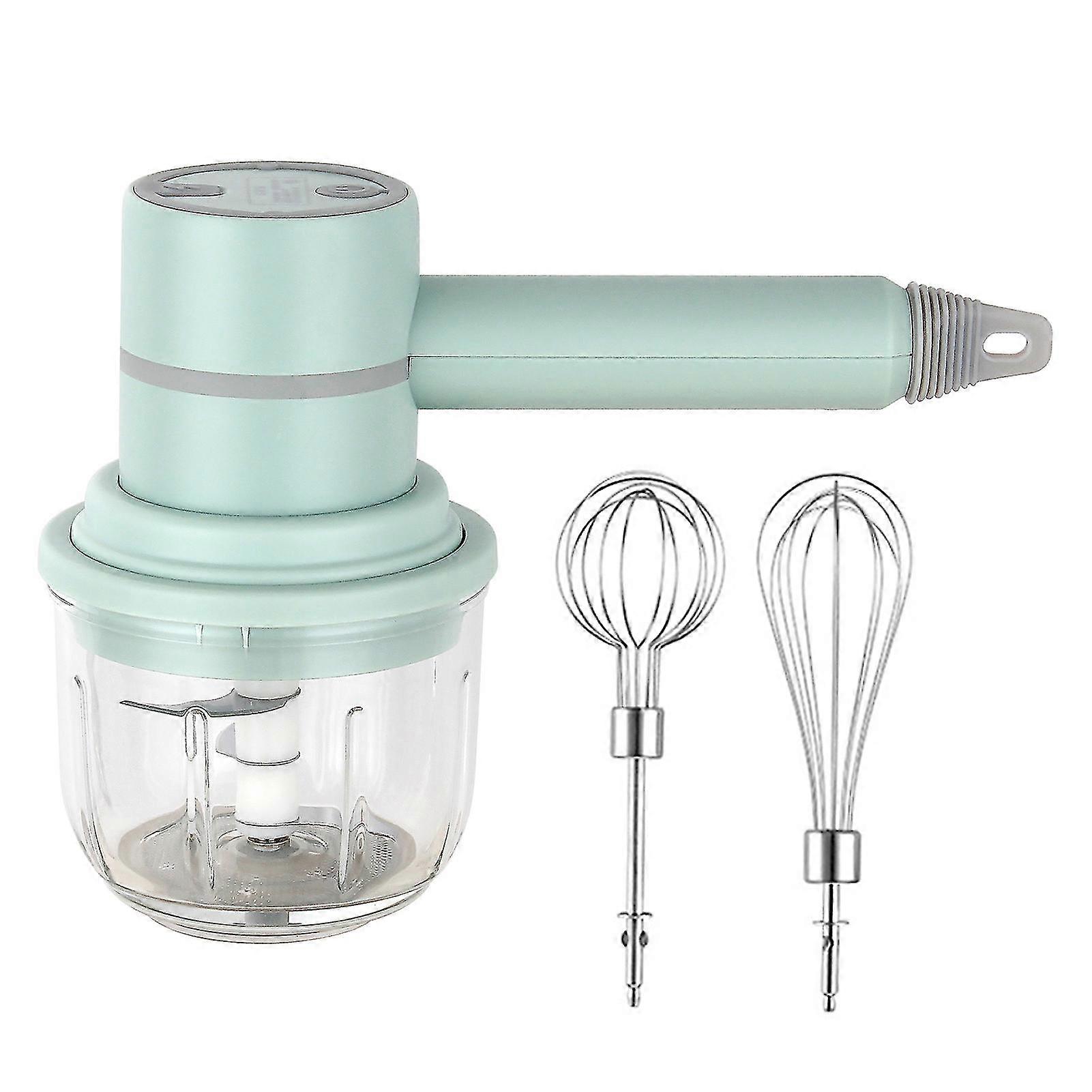 Batteur à main sans fil rechargeable à fouet électrique pour gâteaux