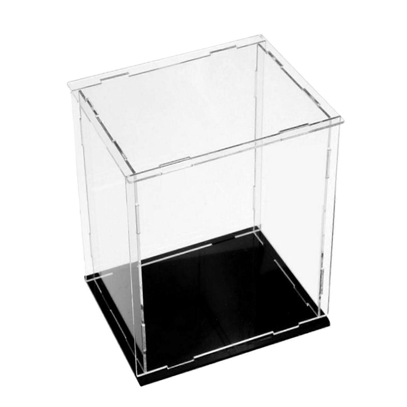 Model Figure Display Case Organizer Transparent Retail Action Figures Display Box Countertop Protective Case for Small Figure