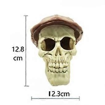 Fish Tank Aquarium Skull Decoration Breeding House Simulation Resin Cranium Statue Spider Scorpion L
