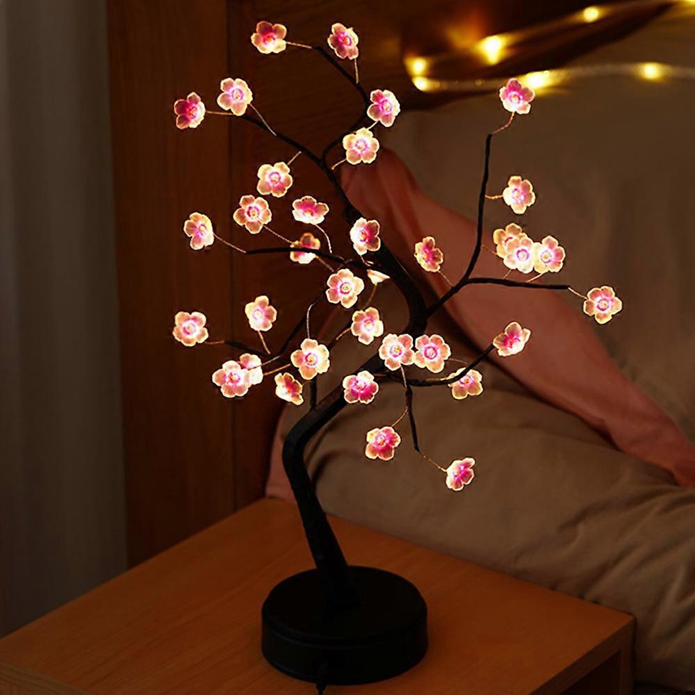 Bonsai Tree Light LED Shimmer Branches Battery and USB Operated