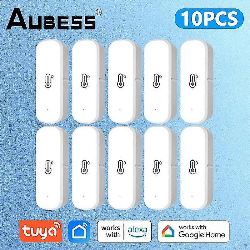 Tuya Wifi Sensore Rilevatore Di Temperatura E Umidità Sensore Termometro Interno Scene Di Casa Intelligente Collegamento Controllo Della Condivisio...