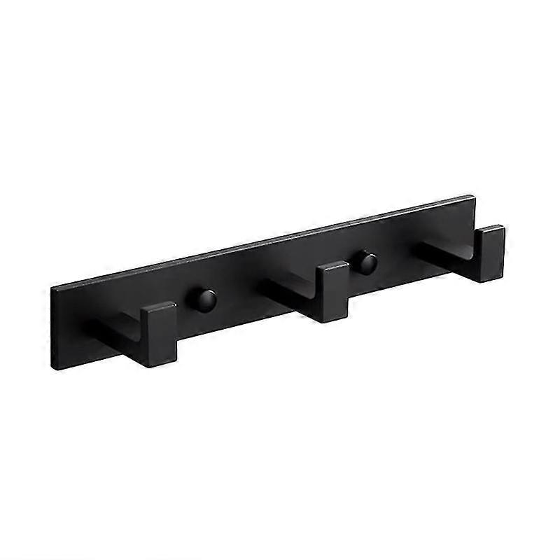 Clothes Hook With 3/4/5/6 Hooks Hardware For Coat Hat Towel Wall Mounted Hanger PK