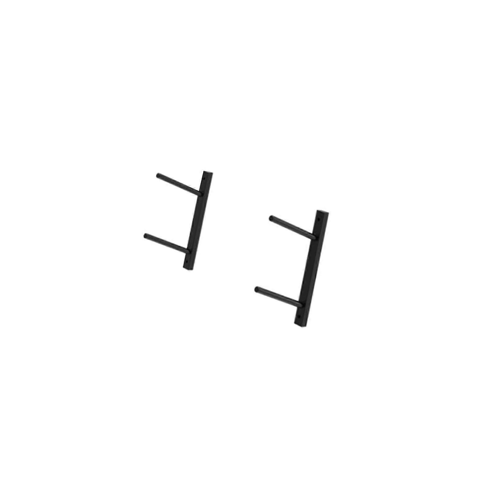 2Pcs Yoga Mat Storage Rack Portable Gym Organizer for Foam Roller Skateboard Height 30 cm