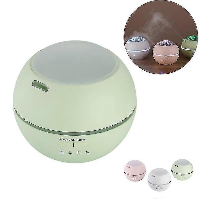 Ultrasonic Air Diffuser Aroma Diffuser Humidifier Essential Oil Aroma Diffuser Led Purifier Green