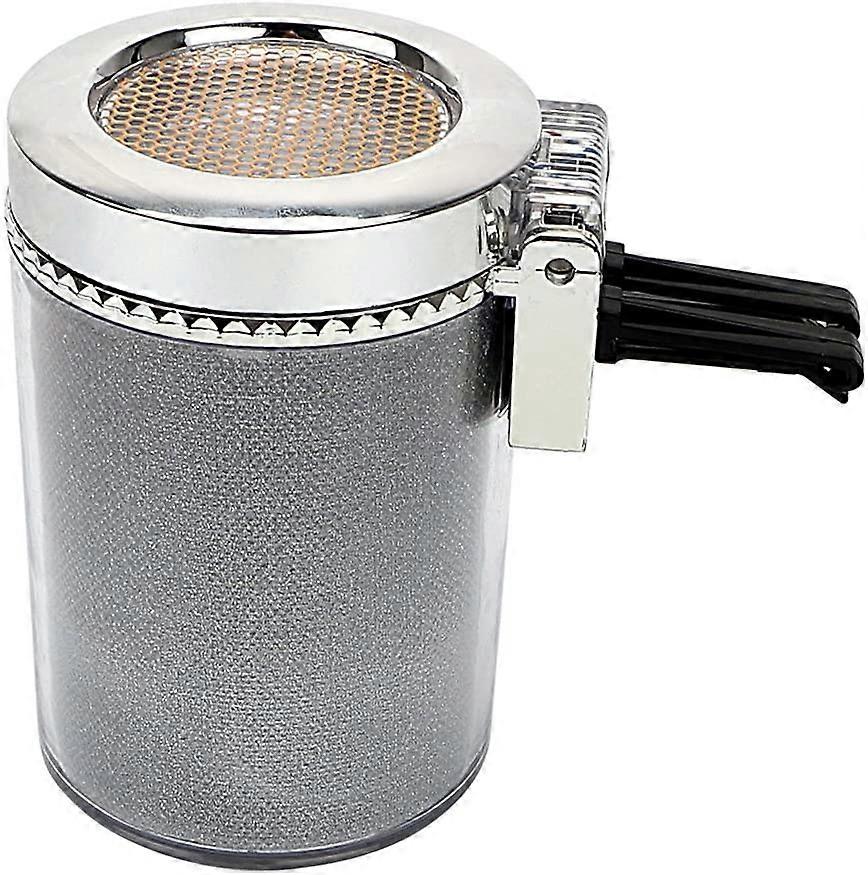Car Ashtray Multicolor Cigarette Cylinder with LED Light