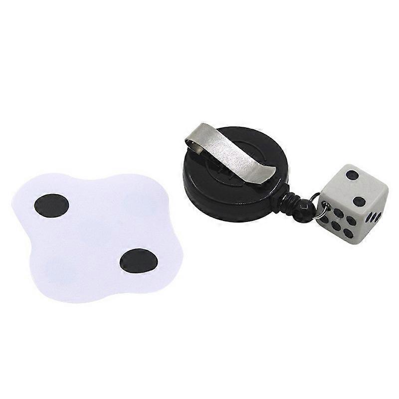 3pcs Funny Magic Tricks, Flat Dice Hitting, Magic Props, Easy to Do for Beginner Magicians, Party Toys, Gift