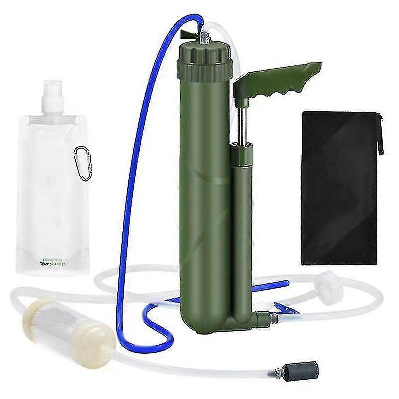 מסנן מים נייד 0.0001 מטהר מים סינון גבוה מיקרון 8000 ליטר קיבולת סינון מחנאות