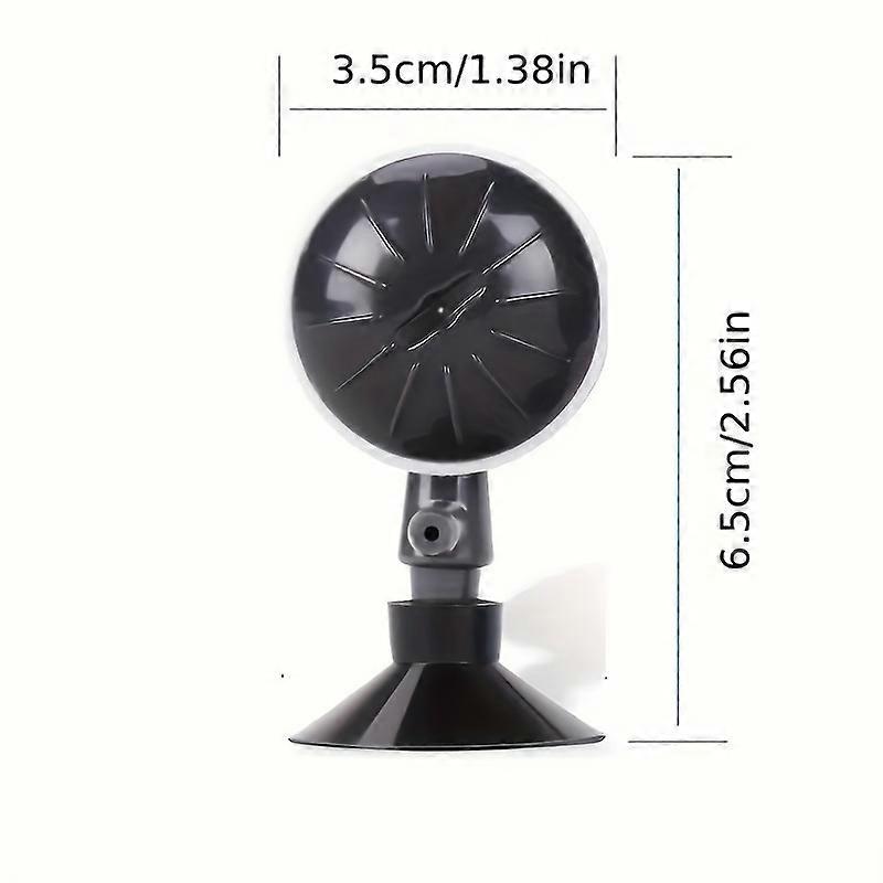 1pc Mini Aquarium Air Stone Bubble Diffuser, Plastic Oxygen Pump For Fish Tank Pond Hydroponics, Water Aerator With Suction Cup For Improved Oxygenati