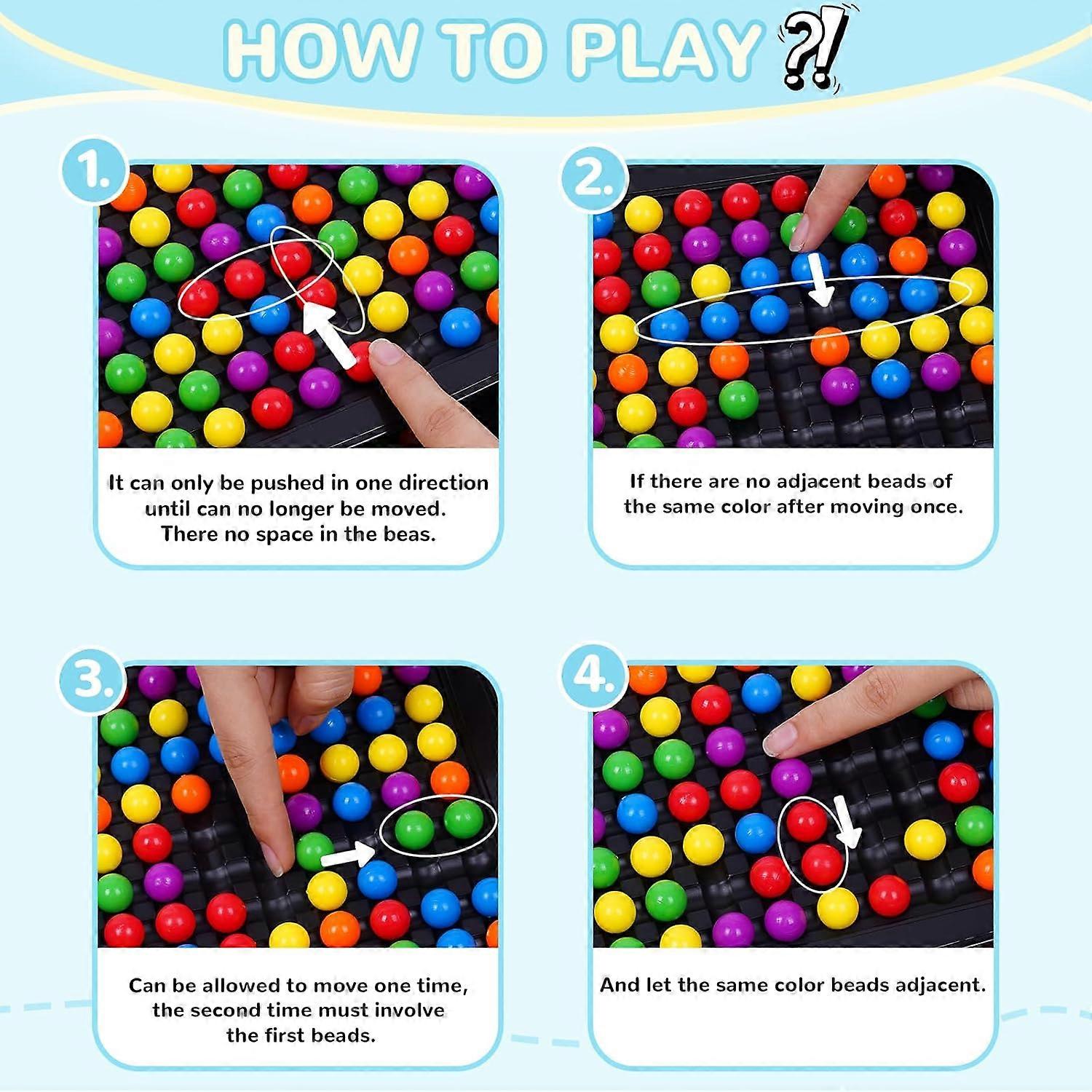 Échiquier Intellectuel Double Duel, 120 Pièces Rainbow Ball Elimination Jeu De Société D'échecs, Chessboard Chess Game, Jeux De Réflexion Et De Stratégie Interactifs Sur Table Pour Enfant Et Adultes