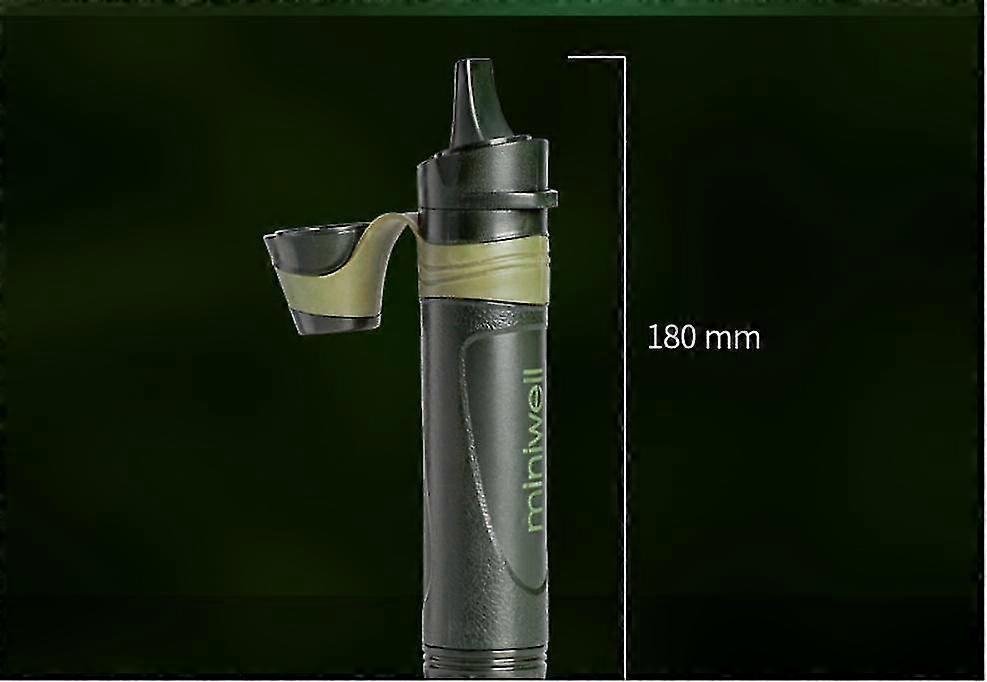 water purification drinking filter soldier straw field survival individual