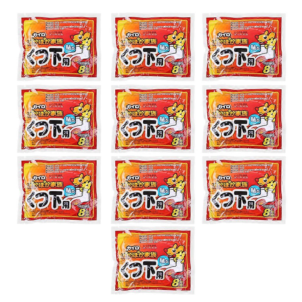  10 Adet Ayak Ayak Isıtıcıları Uzun Ömürlü Güvenli Doğal Hava Aktif Ayak Isıtıcı