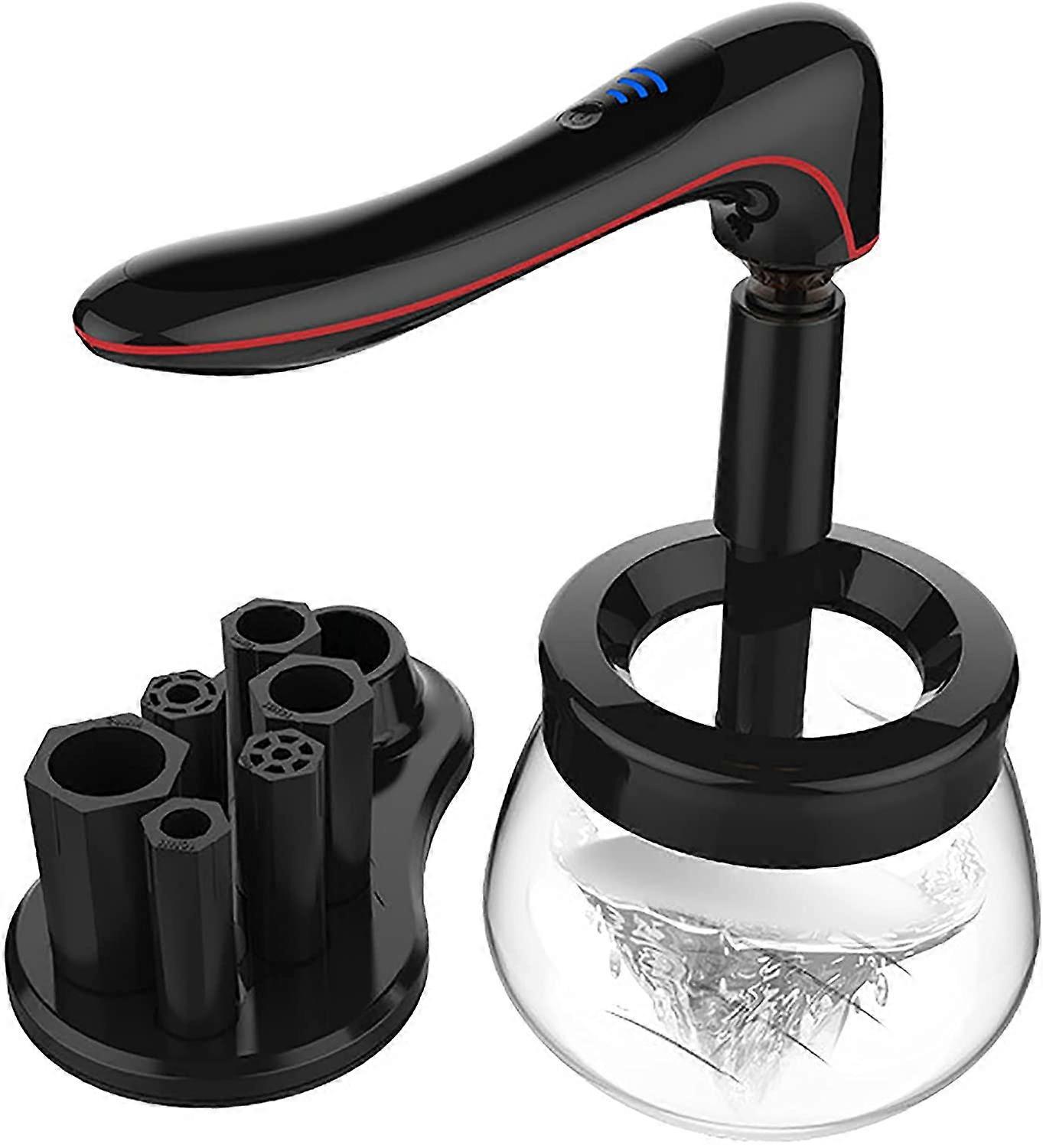 Electric Scrubber, Makeup Brush Cleaning Machine, Automatic Dryer, Quick-Drying USB Rechargeable