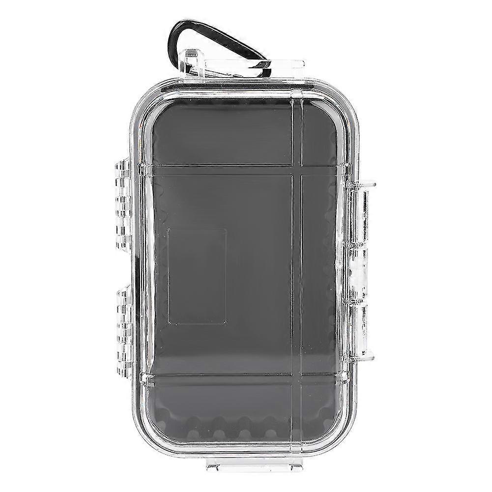 Waterproof Shockproof Outdoor Survival Container Storage Case (Transparent)