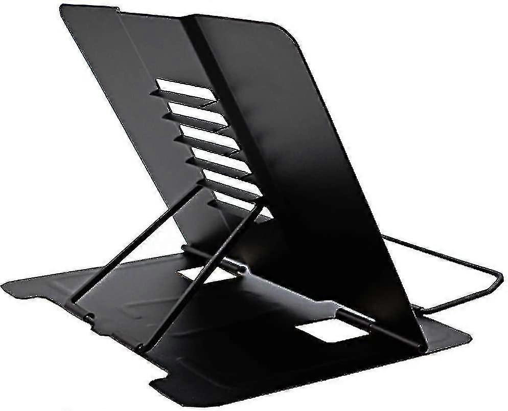 Portable Book Stand, Adjustable Recipe Book Holder For Reading Display Kitchen Perfect For Reading, Cookbook Stand,music Book Document(black)