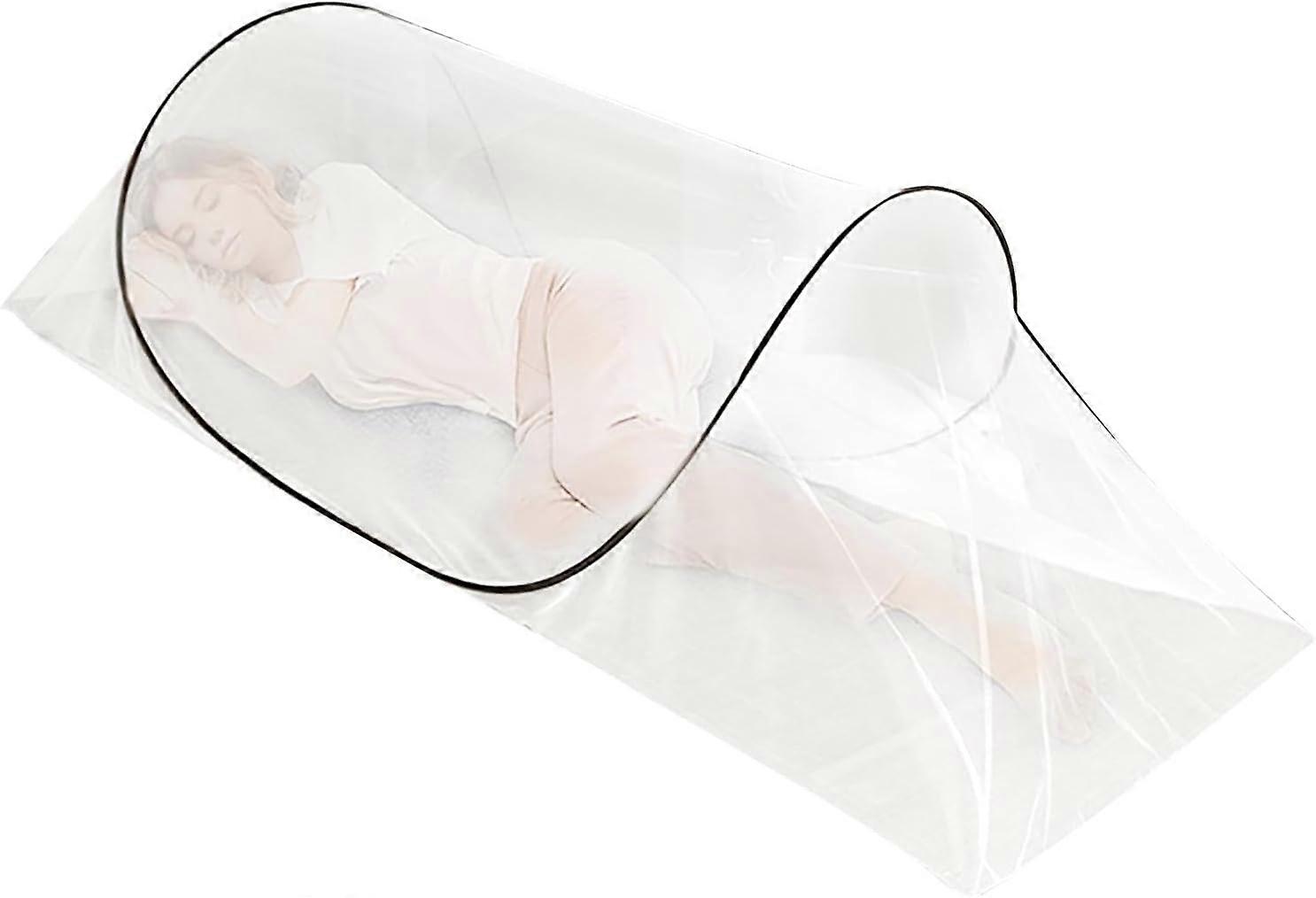 Adjustable Mosquito Nets, Anti Mosquito Bed Canopy, Portable Pop Up Mosquito Bed Net, Foldable Travel Mosquito Net Bed Tents, for Single Bed, Indoor &