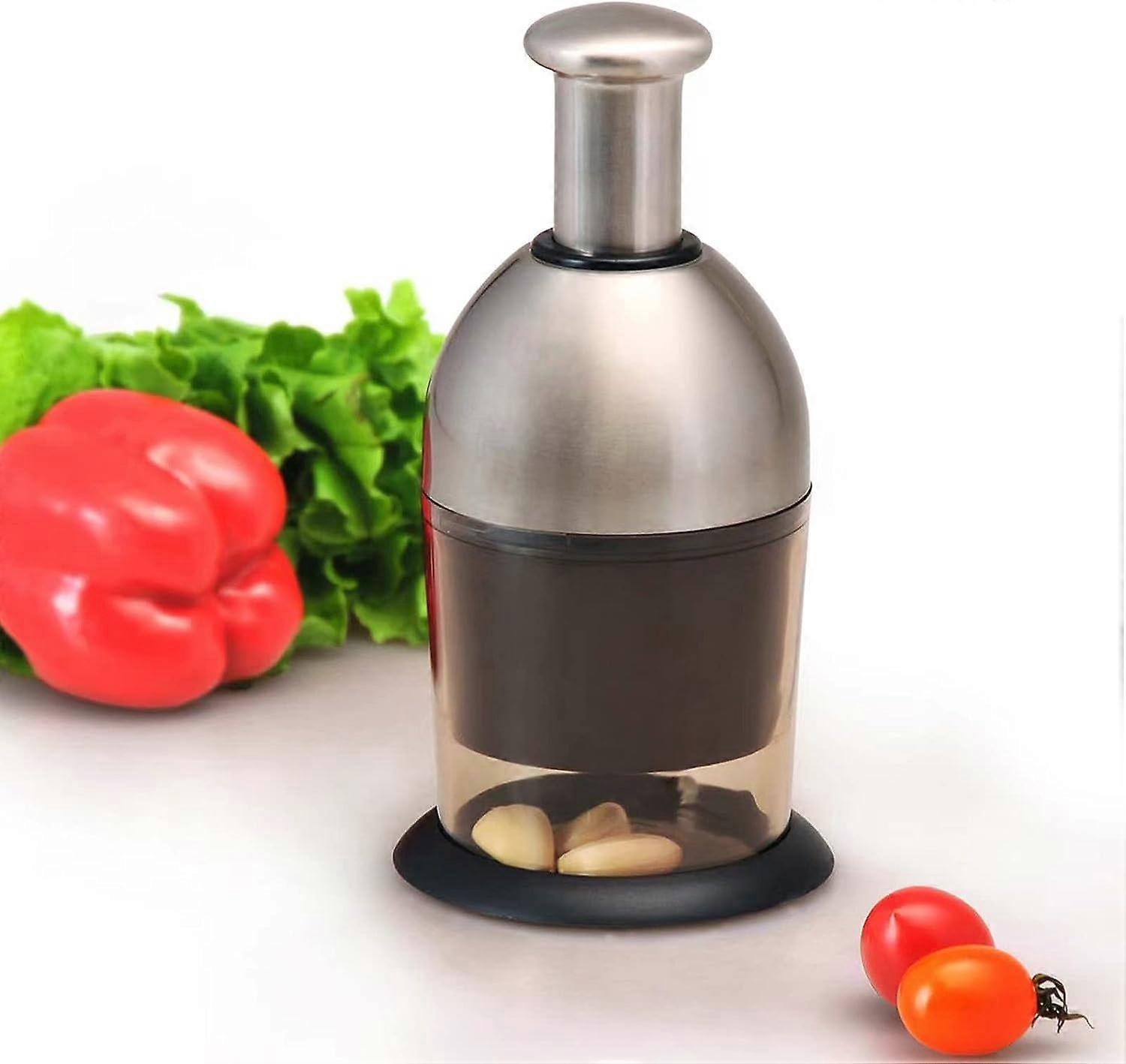 Stainless steel manual vegetable chopper