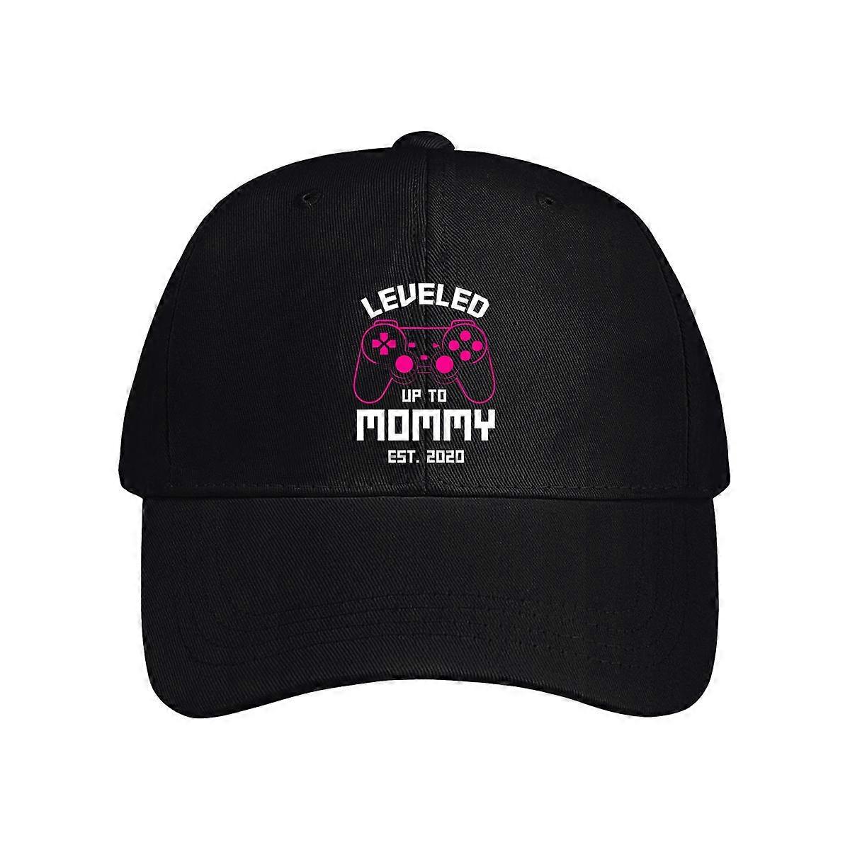 Leveled Up To Mommy Baseball Cap