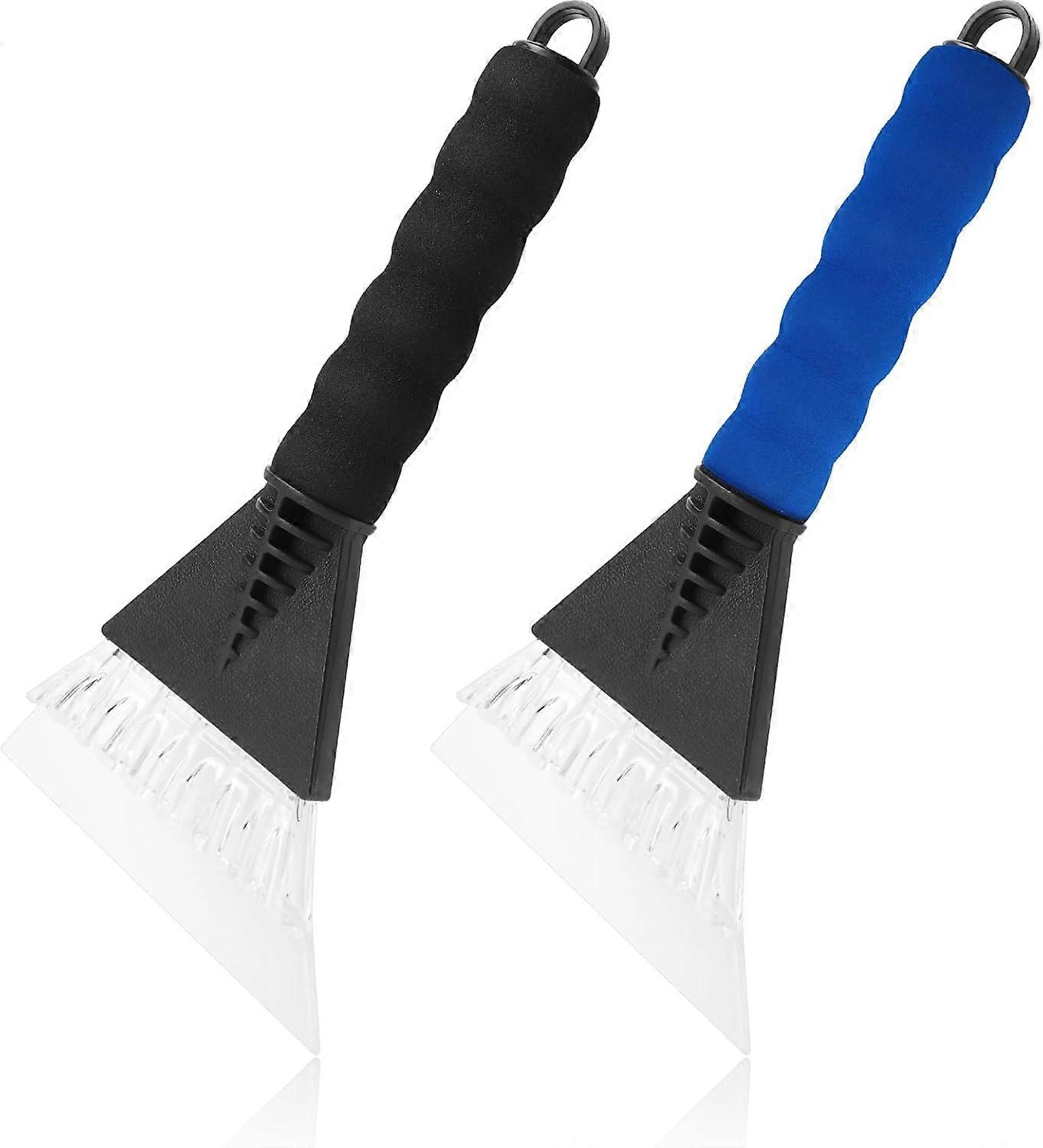 2pcs Car Ice Scraper, Car Windshield Ice Scrapers, Snow and Frost Scraper, Powerful Deicing Shovel