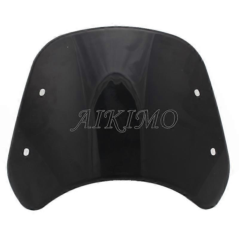 Black LENS Lamp Protector ABS Plastic Fairing Motorcycle Front Windshield Windscreen Wind Deflector For Benelli Leoncino 500