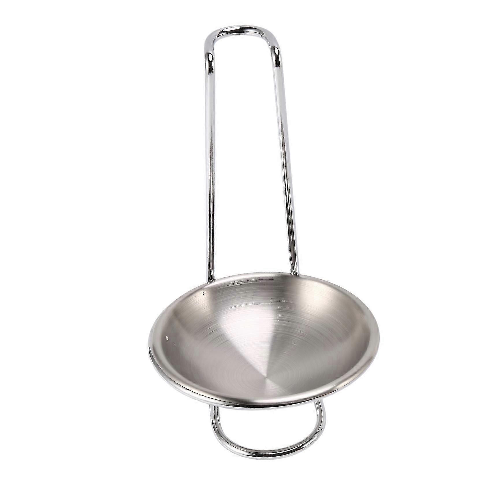 Rustfritt stål Skje Hvileholder, Langt Håndtak Vertikal Sparende Suppe Øser Holdere Øse Hvile Suppe Øse Holder