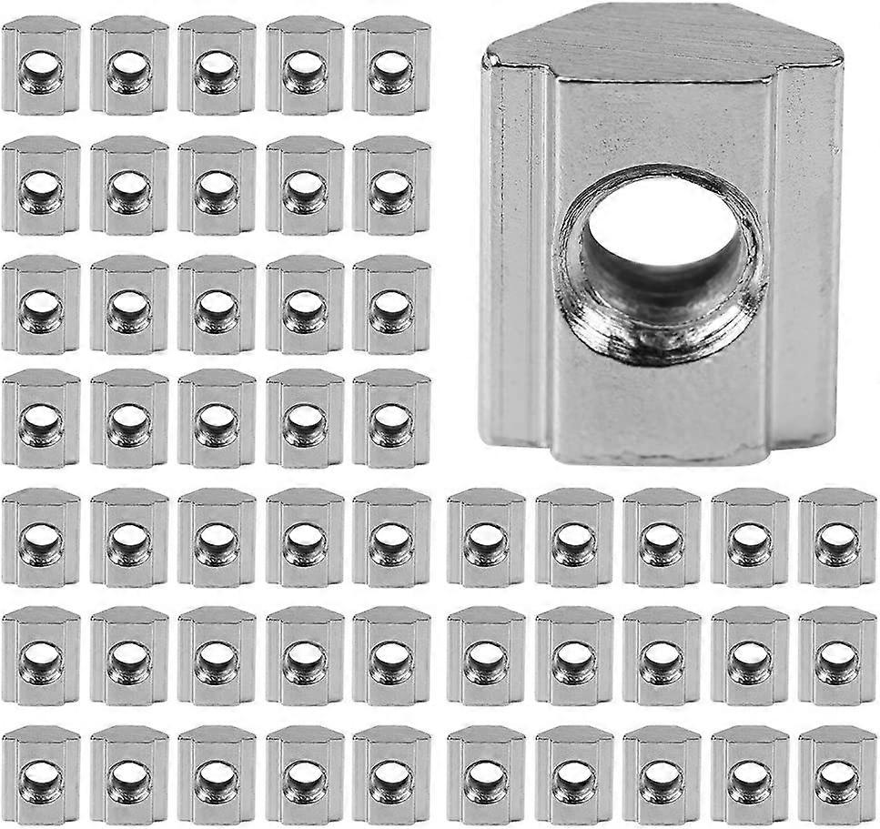 Set of 50pcs European Standard Sliding T Nuts for Aluminum Profile(EU20-M5)