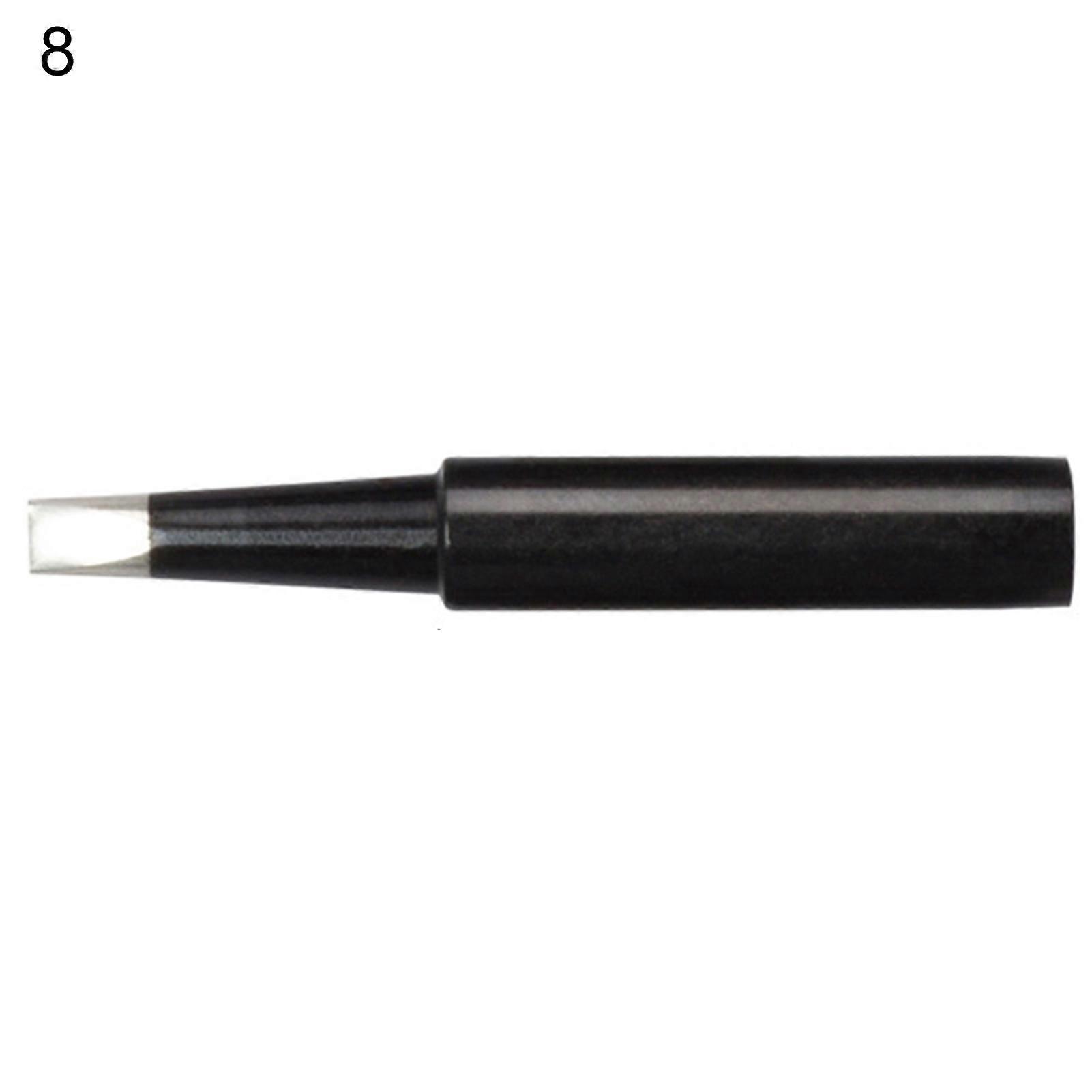 900M Thermostatic Soldering Tip Flat Head Anti-rust Parts Anti-oxidation Soldering Iron Tip for Soldering Iron Mengxi