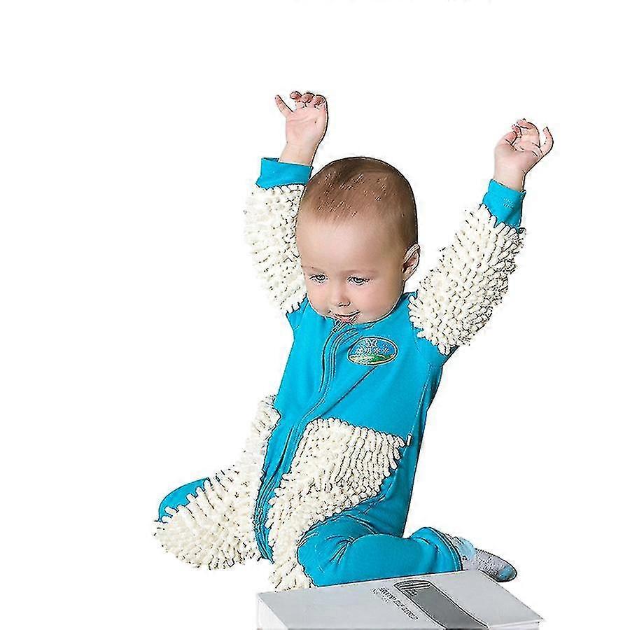 Kid Footies Καθαρισμός σφουγγαρίστρας Romper, πλυντήριο στο πλυντήριο, μαλακό και άνετο ρούχο για αγόρια κορίτσια