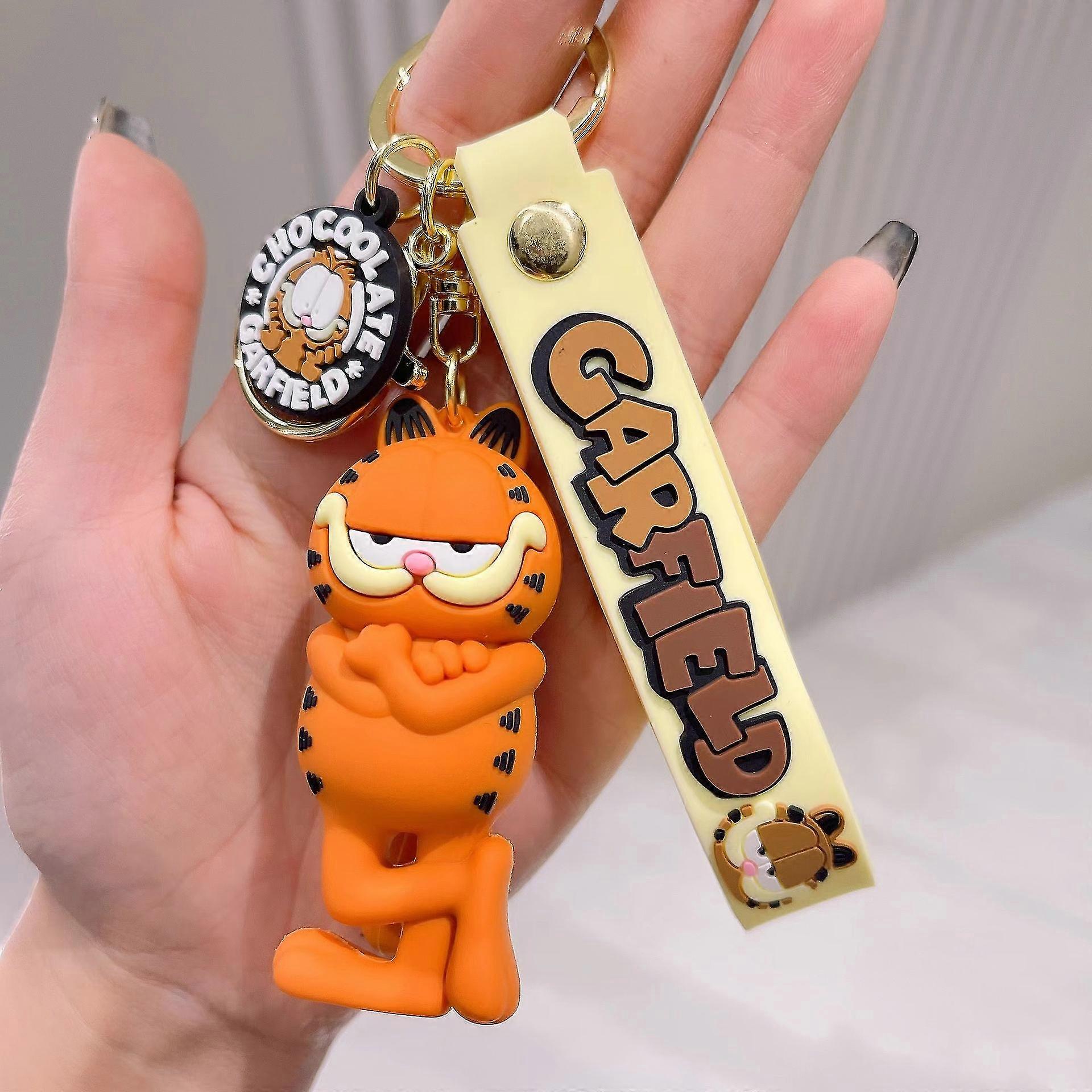 Κινούμενα σχέδια Anime Garfield Μπρελόκ Lovely Backpack Μενταγιόν Creative Collocation Δώρα διακοπών για αγόρια κορίτσια