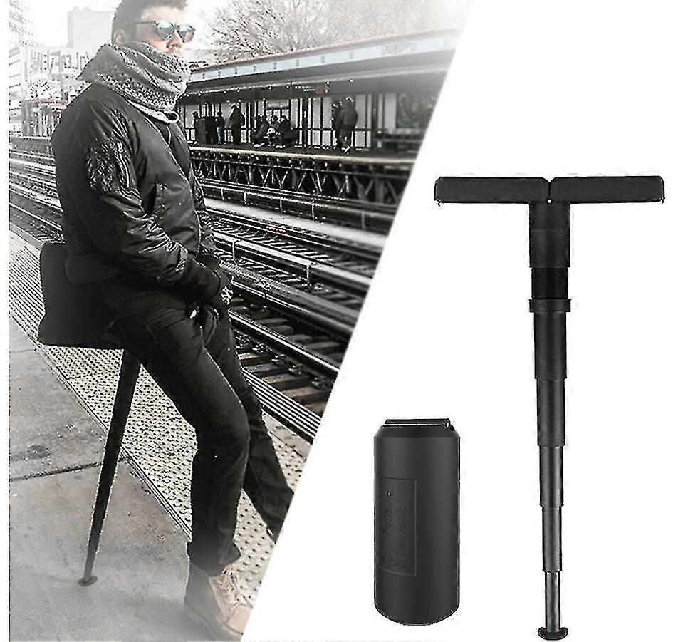 Subway Chair, Magic Folding Stool, Adjustable Pocket Stool With Bag