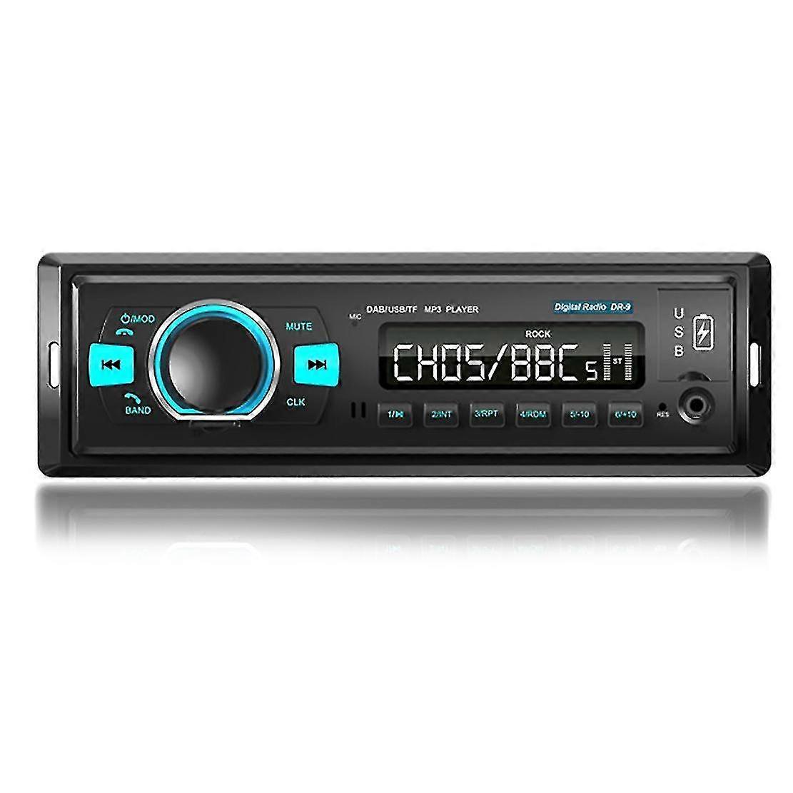 Dab Car Digital Radio Player Bt 4.2 Car Audio Player Dab/dab+/fm Receiver Support U Disk and Tf Car