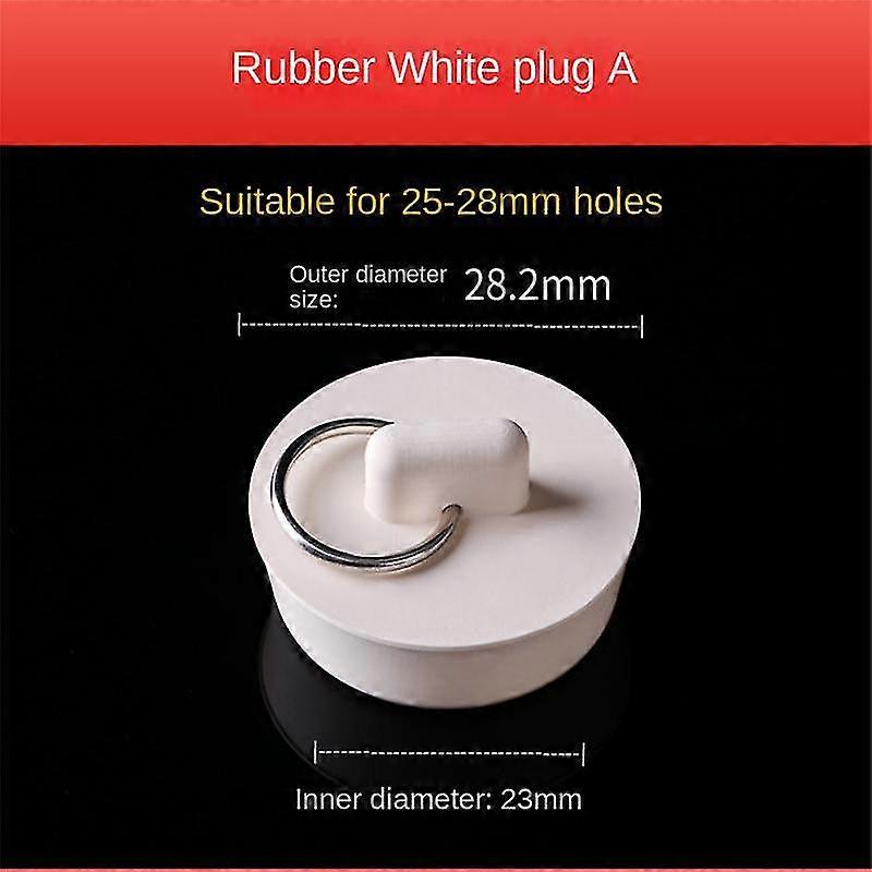 Bathroom Bathtub Plug Mop Pool Plug Laundry Pool Plug Bath Stopper Plug Rubber Sink Strainer