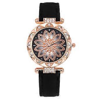 JUEGE* Watches For Women,Womens Fashion Quartz Analog Watch Solid Round Dial Roman Cartoon Leather Strap Wrist