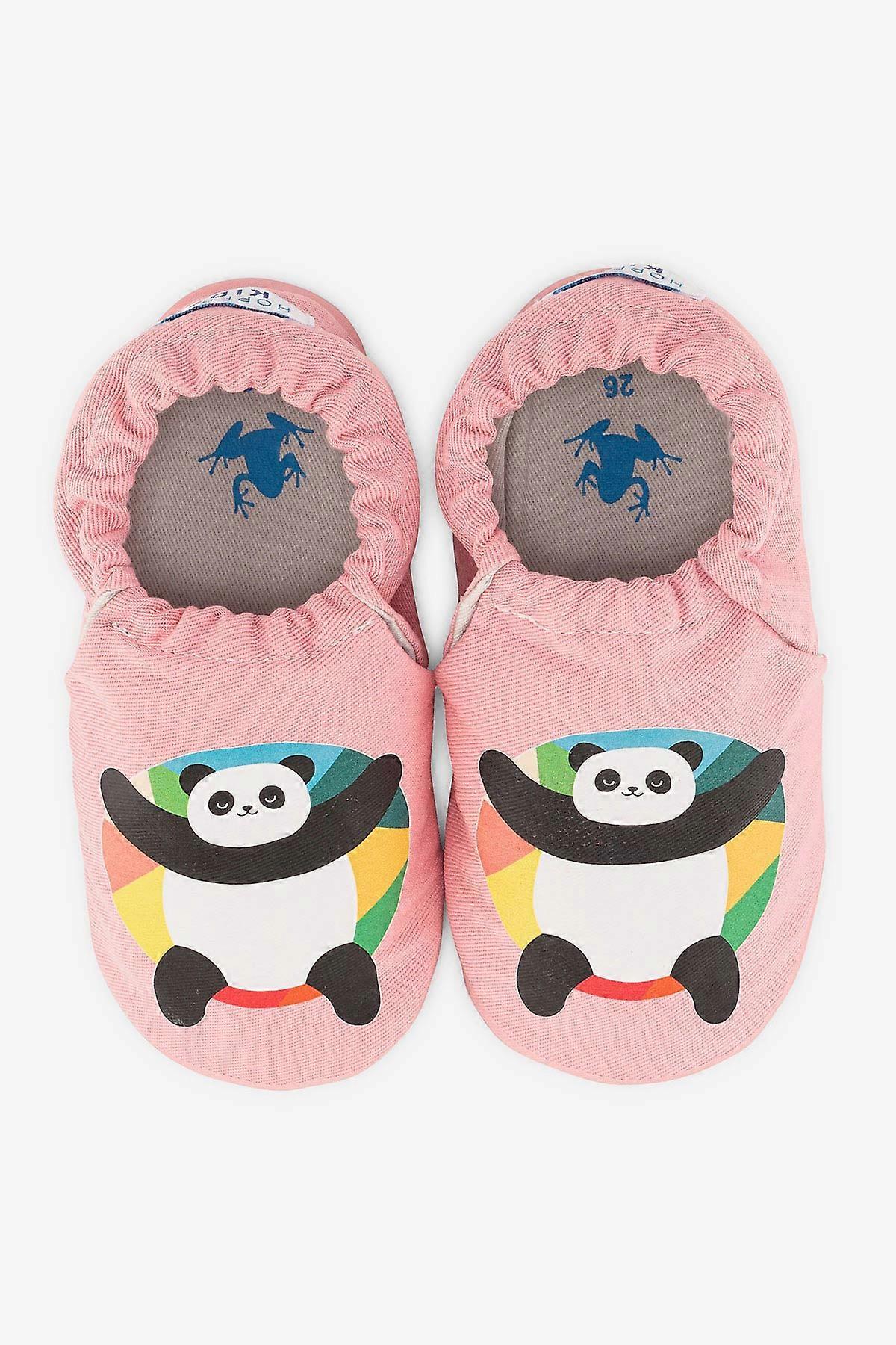 Panda Bear Hyper Candy Pink Barefoot Smart Booties